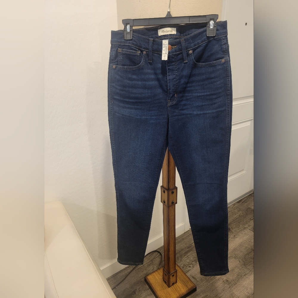 Madewell Blue Skinny Jeans Classic Denim